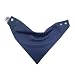Zahntuch Bavoir bandana imperméable pour bébé Bleu