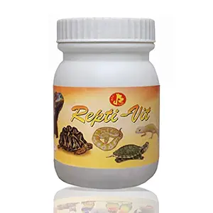 Pet Care International (PCI) Repti-VIT to Provide Essential Vitamin & Nutrients for Healthy Reptile and Amphibians Healthcare (250grm)