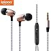 Produktbild Fulltime E-Gadget Wired Headset, Awei ES-30TY Super Bass In-Ear-Kopfhörer Mikrofon Fernbedienung Lautstärkeregler Noise Cancelling Kopfhörer (Roségold)
