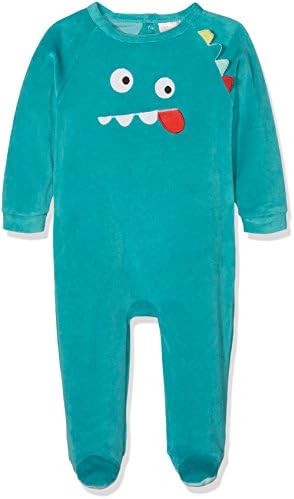Eliot et Capucine Baby Boys' LG.Funny.Grv Onesie, Vert (Vert), 0-12 Months (Manufacturer Size: 12 Months)