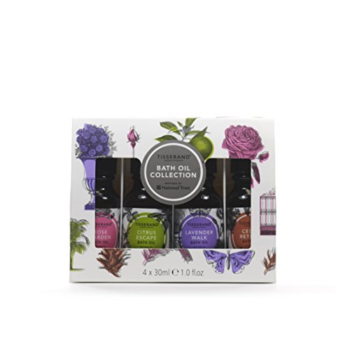 Tisserand Mini Bath Oil Collection 30 ml - Pack of 4