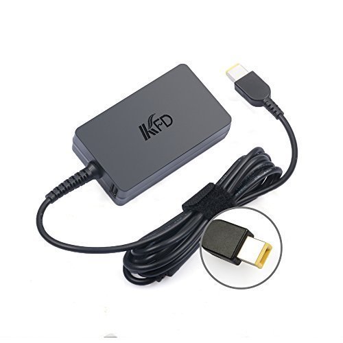 KFD 45W Slim Netzteil Ladegerät für Lenovo Thinkpad 11e, ADLX45NDC2A, Lenovo IdeaPad Yoga 11S 11 Serie, Lenovo ThinkPad T450S ADLX45NDC3 ADLX45NLC3A, Lenovo ThinkPad Helix 11.6", X230S X240 X240S, Flex 10, X230S 36200245 45N0289 45N0290 PA-1450-12 mit 5V USB