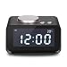 Produktbild ANOLE Digitaler Wecker mit FM Radio Radiowecker, Dual USB Ladeanschluss, Thermometer LCD Wecker Dual Alarm Einstellungen Snooze Funktion Batterie Notstromversorgung Schwarz