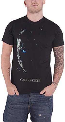 Game Of Thrones T Shirt Season 7 Poster Night King Official Mens Black XXXL
