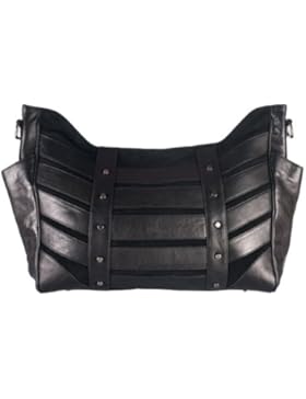 FEYNSINN® Schultertasche SARAH - Damen Umhängetasche groß Ledertasche - Handtasche Damentasche echt Leder