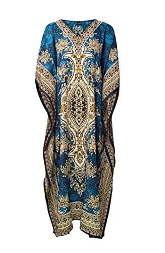 Vestido para mujer Rubina Kapoor Teal Talla única