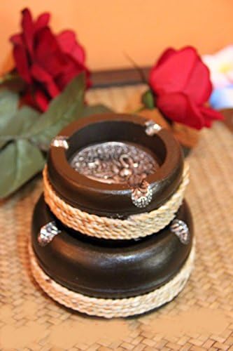 QPSSP Mango And Wood Ashtray