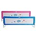 150/180cm Toddler Safety Bed Rail Folding Gate Child Kids Bed Guard Protection (180cm, Pink)