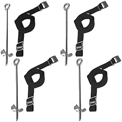 Ground Anchors Kit for Trampolines, Swings, Garden Sheds, Play Sets and much more
