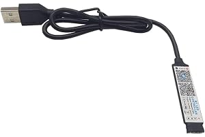 Mini USB 5 V 12 V 24 V RGB Bluetooth-styrenhet för RGB-ljusremsa smart appkontroll