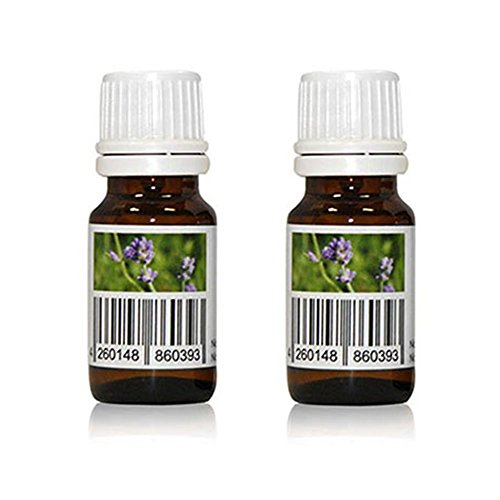 2x Lavendelöl - Bio ätherisches Öl - 100% naturreines ätherisches Öl - 10 ml