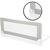 Bettschutzgitter / Bettgitter KOMFORT (Farbe: HELLGRAU)