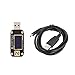 Produktbild Power-Z USB-PD-Tester KM001 Professionelles digitales Voltmeter Amperemeter Volt Mete - schwarz