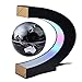 Produktbild Magnetic Levitation,Petforu,High Rotation C Shape Magnetic Suspension Maglev Levitation Globe with LED Lights for Learning Education Teaching Demo Home Office Desk Decoration(US Plug) - Black by Petforu
