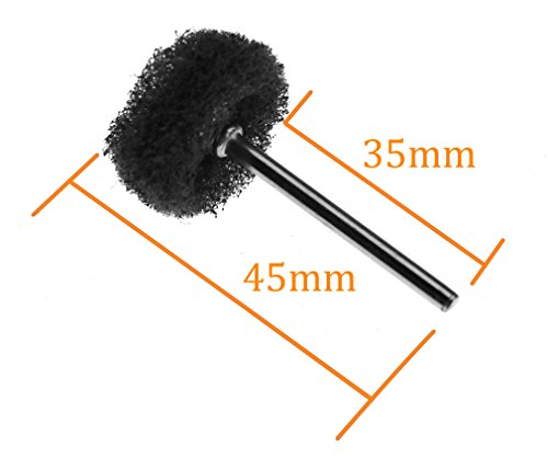 40 Stück 25mm Polierstifte Polierscheibe Polierköpfe Polieraufsatz für Dremel DE - 4