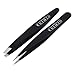 Price comparison product image RUIMIO Eyebrow Tweezers Stainless Steel Eyebrow Plucking 2 Pieces for Ingrown Hair and Facial Hair