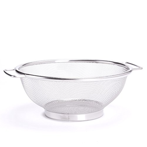 Edelstahl Küchensieb Abtropfsieb Ablaufsieb Salatsieb Sieb Seiher - 20 cm