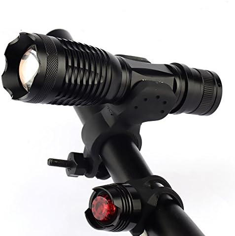 Bike Light, MOMONY 1200LM Super Bright Bicycle Headlight and Tail light Set, CREE XM-T6 LED Waterproof Front Flashlight Rear Lights for Road Safety, Easy to Mount, Fit Most Bikes