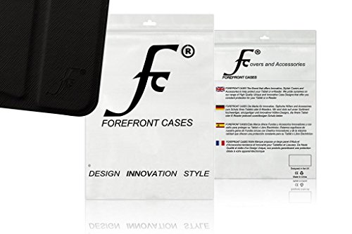 Forefront Cases® Neue Origami Leder Hülle / Tasche / Case / Cover für Apple iPad Air 2 / 2nd Generation A1566 (Oktober 2014) – Ultra Slim Lightweight mit vollem Geräteschutz – inkl. Eingabestift und Displayschutz - 7