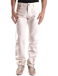 Bikkembergs Hombre MCBI042094O Blanco Algodon Jeans