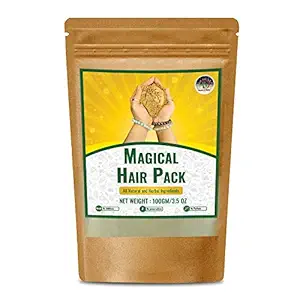 Brown & White Magical HAIR PACK for All Type of Hairs ? 100gm