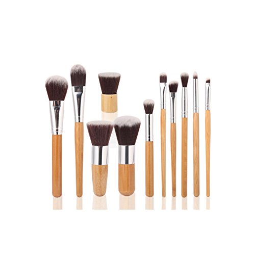 Pure Vie® 11 Stück Make Up Pinsel + 15 Farben Concealer Abdeckcreme Camouflage Palette Cover Abdeck Makeup - 2