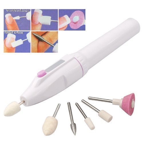PROFESSIONAL NAIL ART DRILL FILE BUFFER POLISH MANICURE PEDICURE ACRYLIC FALSE