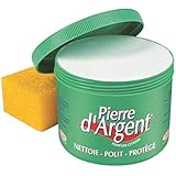 Pierre d'Argent 800g - Pierre blanche naturelle de nettoyage