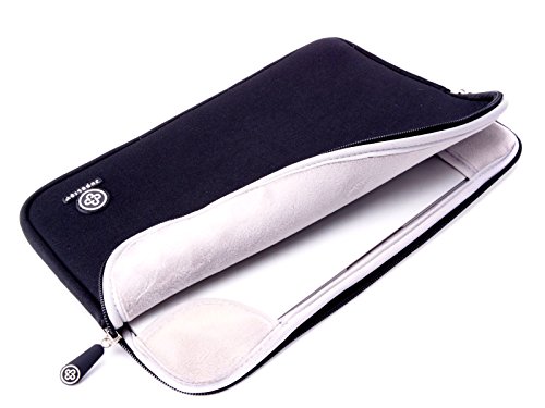 JUBELIST Element Sleeve Tasche H  lle aus Neopren passgenau f  r das neue Apple Macbook 12  Zoll - Zubeh  r new Collection 2015 - Case in schwarz
