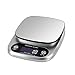 Produktbild Küchenwaage aus Edelstahl, Iitrust Elektronische Waage 0,1g ~ 3Kg mit LED-Display Digitale Küchenwaage - Silber