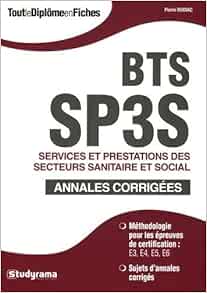 Bts Sp3s Annales Corrigees Et Sujets D Entrainement Amazon Fr Rodiac Pierre Brunel Laurence Livres