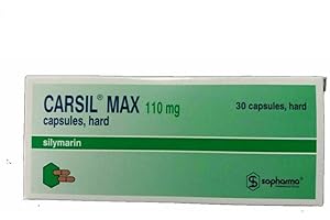FAMRY Carsil 30 Tabl. x 110 MG Maximum Streght By Sopharma regulates levels of liver enzymes