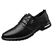Produktbild EU39-EU44 2019 ODRD Lederschuhe Männer Schuhe Herren Shoes Mode Casual Spitz Oxford Leder Hochzeitsschuhe Business-Schuhe Worker Combat Hallenschuhe Heirat Arbeit Geschäft Verhandlung
