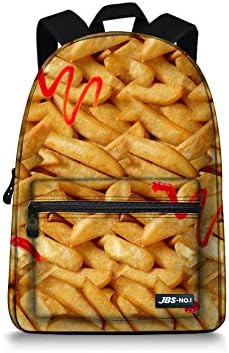 Babolala 3D Food Design Backpack Children's School Bag Casual Travel Backpacks Patato