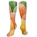 Produktbild Jxrodekz Cute Candy Polyester Cotton Over Knee Leg High Socks Vintage Unisex Thigh Strümpfe Cosplay Boot Long Tube Socks for Sports Gym Yoga Hiking Cycling Running Travel