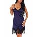Produktbild ABsoar Negligees Damen Dessous Mode Frauen Babydoll Mini Sleep Rock V-Ausschnitt Spitze Mode Dessous Unterwäsche Sleepkleid Sleepwear Lingerie