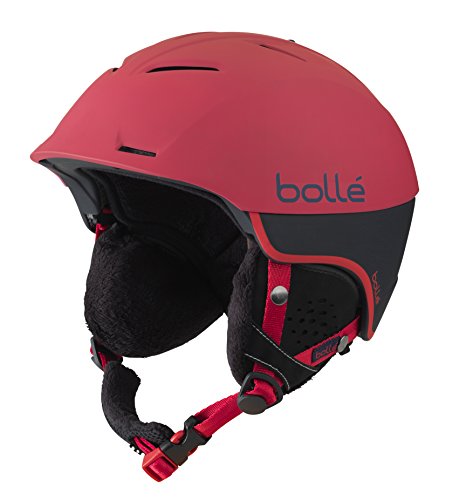 Bollé Casco de esquí Synergy Soft Red, 58 - 61 cm, 31183 - Bollé