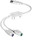 Produktbild TRENDnet USB-PS/2-Konverter, TU-PS2 weiß