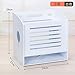 Produktbild WiFi Router Regal/TV-Set-Top-Boxen Magic Storage Regal Dekoration Kasten interlayer Wand hanging Rack Creative Storage Box, b