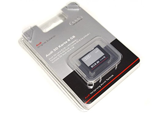 Preisvergleich Produktbild Audi SD Karte 8GB SDHC Original Zubehör Speicherkarte