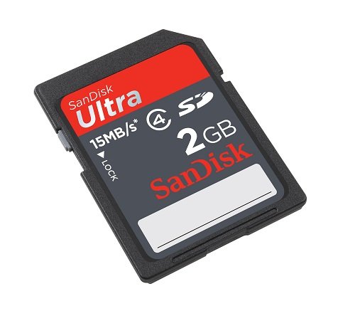 Preisvergleich Produktbild SanDisk Secure Digital (SD) Ultra Speicherkarte 2 GB