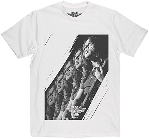 Rock Is Religion Retro Rock Legend Rock Metal Indie Graphic T-Shirt (white/print xxlarge)