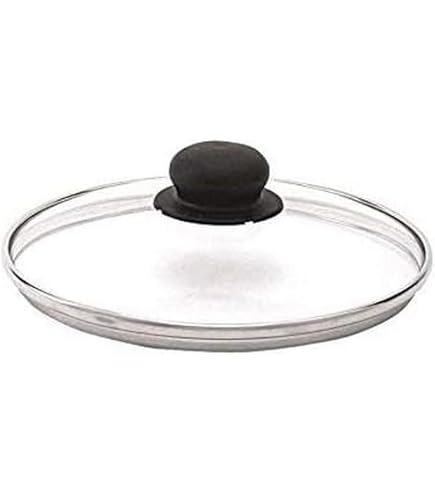 Couvercle Verre Cristal 20cm Beka - Pour Casseroles Et Poêles - Poignée Inox - Passable Lave-vaisselle