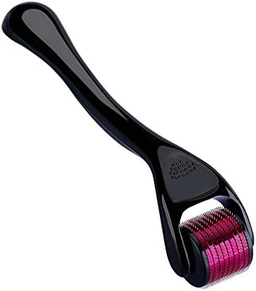 Derma Roller Kit to Reduce Wrinkles, Stretch Marks, Cellulite, Acne Scars for Face and Body, Slow Ageing Micro Needle Roller (Single Head (0.25mm Needle))