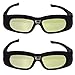 Price comparison product image Excelvan Top Quality 2X 3D Active Rechargeable Shutter DLP-Link Projector Glasses for BenQ Dell Samsung Optoma Sharp ViewSonic Mitsubishi DLP-Link Projector, 2PCS Brand New 3D active DLP-Link glasses For Optoma, Acer, BenQ, NEC, ViewSonic, Sharp, Dell