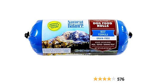 natural balance beef roll