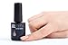 Gel Touch Finish Top Coat Gel, Gold Glitter 8 ml