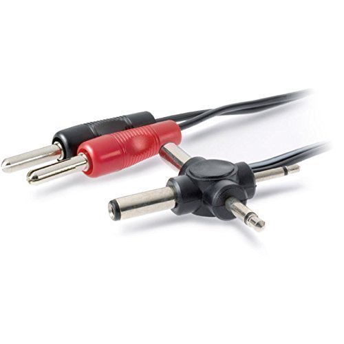 Preisvergleich Produktbild Ladekabel Universal mit Kreuzstecker + 9V Anschluss Banane
