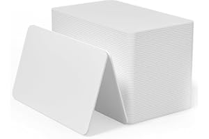 ‎BABIQT NFC Karten CR80, PVC Plastikkarte Blanko Weiß NTAG 215 NFC Tag 30 mil, 504 Bytes Speicherkapazität NFC Etiketten Kompatibel mit TagMo Amiibo für Alle NFC-Fähigen Smartphones und Geräte (50 Stück)
