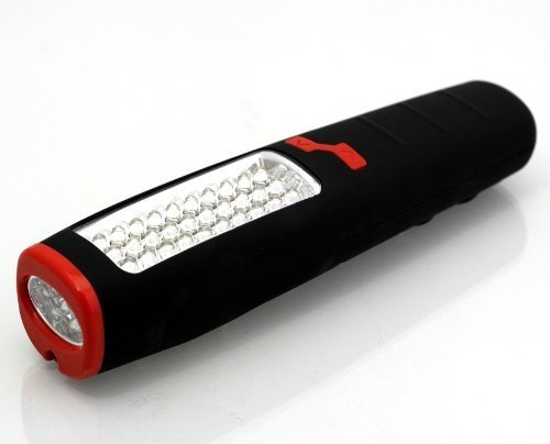 LED Arbeitsleuchte mit 37 LEDs, Haken & Magnethalter - 4